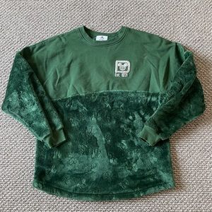 Velvet Green Disney World Christmas Spirit Jersey Size Medium.